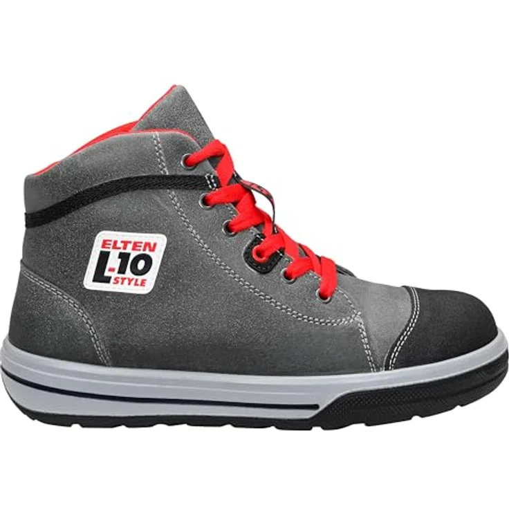 Elten Vintage Pirate MID Sneaker, Sicherheitsschuhe S3 aus atmungsaktivem Rindleder mit ESD-Ausstattung und Vibram-Laufsohle, Größe 43 – Bild 3