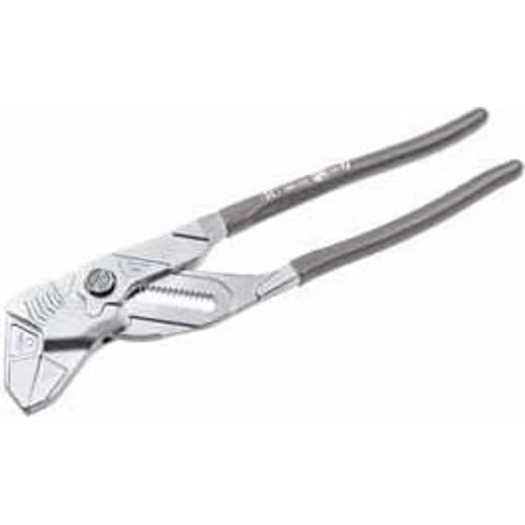 Rutenbeck Zangenschlüssel 39200012, zum Verpressen von Universalmodulen, 52 mm Spannweite, Chrom-Vanadium, glatte Backen