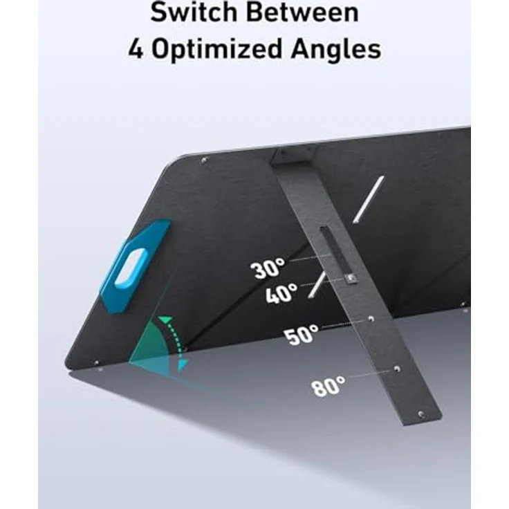 Anker Solix PS100, Klappbares Solarpanel mit 100 W Leistung, 23% Effizienz und IP67 Wasserschutz – Bild 3