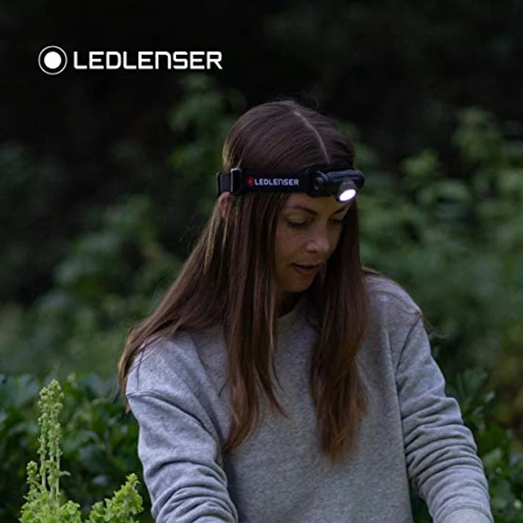 Ledlenser H5R Core, Stirnlampe mit 500 lm, wetterfest, stufenlos dimmbar, Batteriestatusanzeige – Bild 10