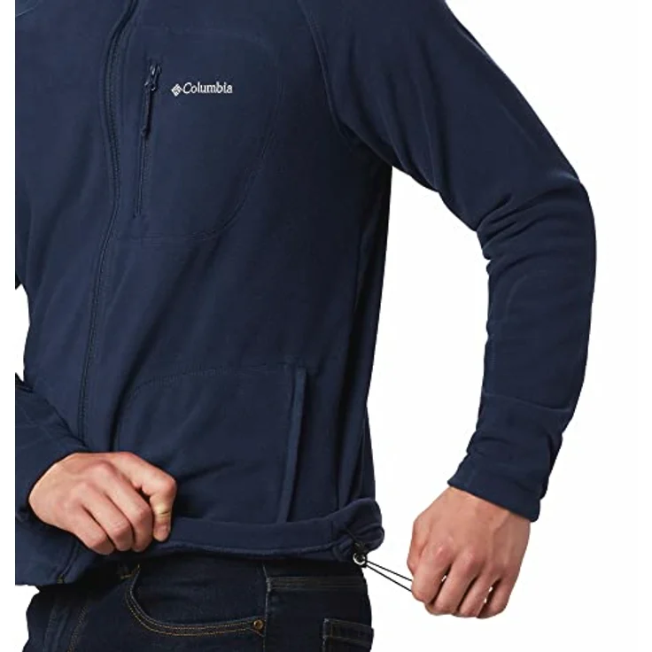Columbia Fleecejacke Fast Trek™ II Full Zip Fleece mit Stehkragen, Herrenjacke aus weichem Fleece Material, warmhaltend, Sicherheitstaschen, Columbia-Logo, schwarz – Bild 4