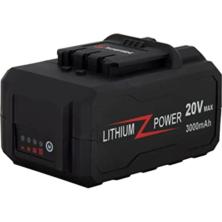 SCHMIDT security tools Akku für IW-320 IW-350 ID-180 Akku-Schlagschrauber 20V 3.0Ah Li-Ion Batterie, wiederaufladbar, leistungsstark und mit beleuchteter Ladezustandsanzeige