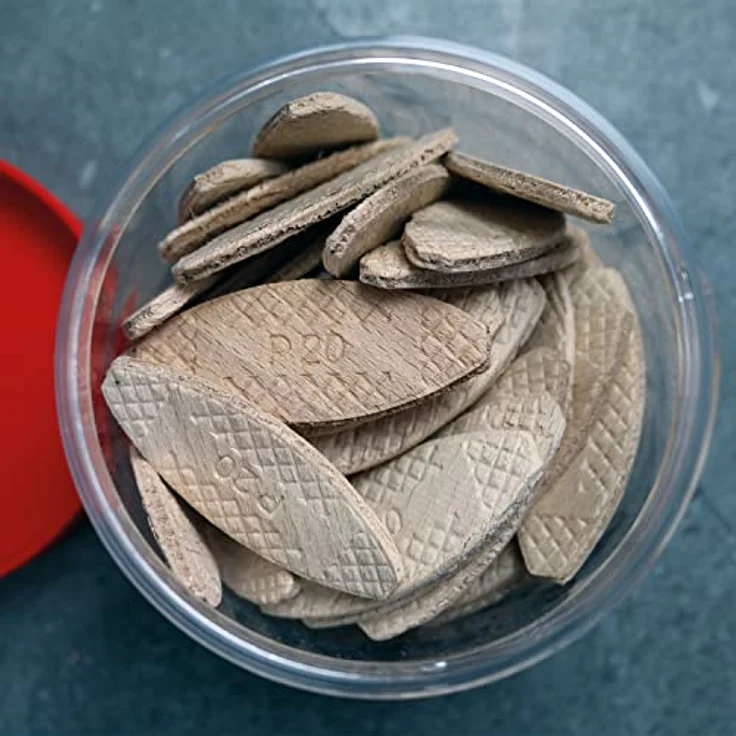 TOX Holz Flachdübel Biscuit Wood P0, 60 Stück – Bild 5