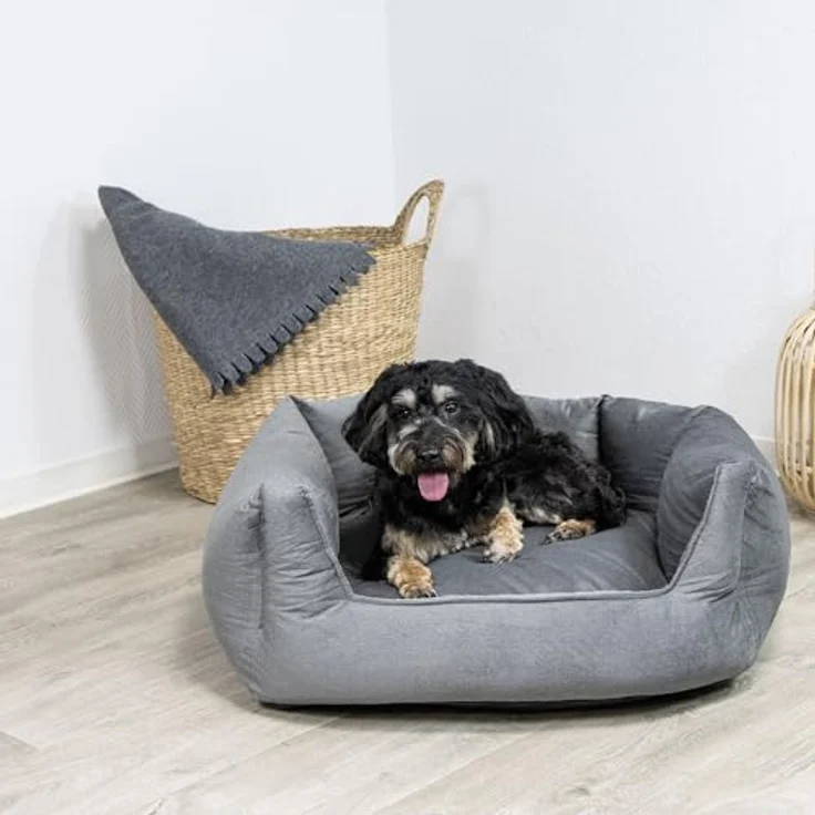 Schecker Hundebett Greetsiel - mit Anti-Slip Boden - Bezug waschbar – Bild 4