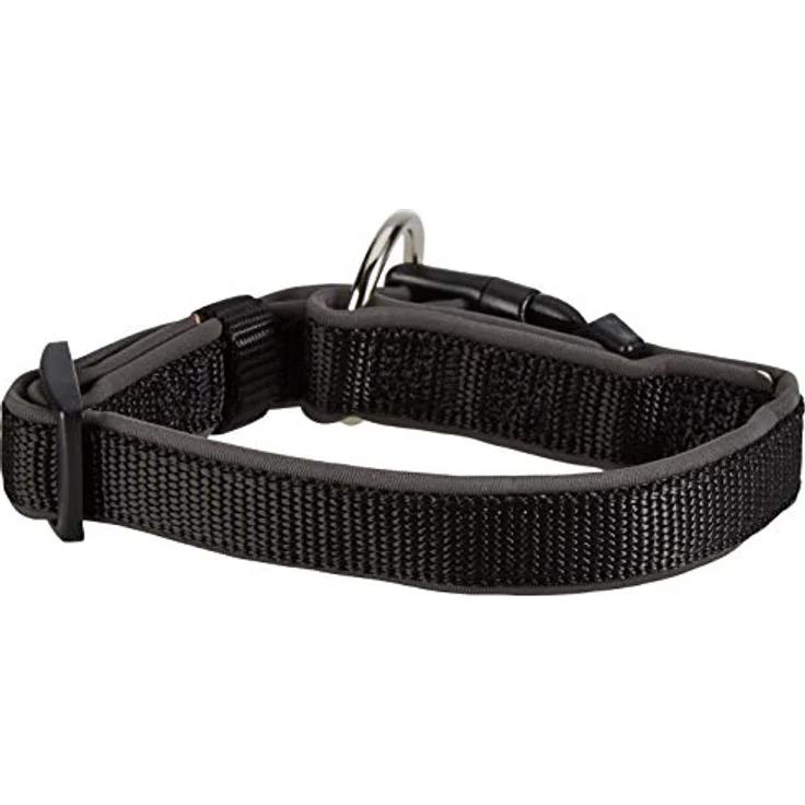 Nobby Halsband Classic Preno, schwarz / grau L: 25-35 cm, B: 15/20 mm, 1 Stück – Bild 3