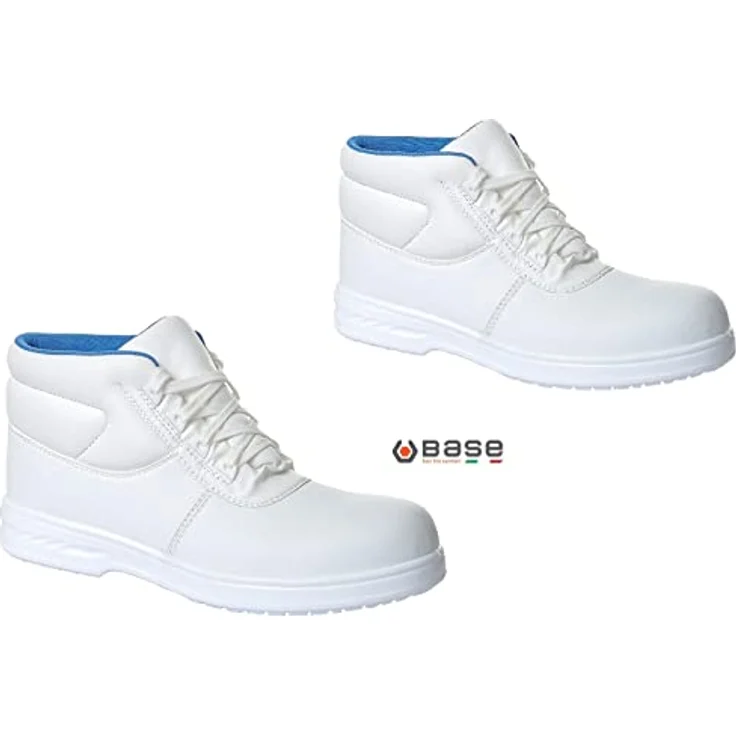 Portwest FW88 Steelite Schnürstiefel Albus S2, Wasserdichte Sicherheitsschuhe mit Stahlkappe, rutschhemmend, weiß, Gr. 48 – Bild 3