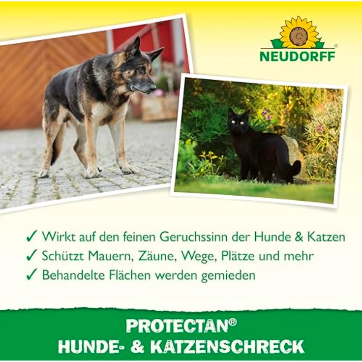 Neudorff Protectan Hunde- und KatzenSchreck – vertreibt effektiv störende Hunde und Katzen in Innenräumen und im Außenbereich, anwendungsfertig, 500 ml – Bild 4