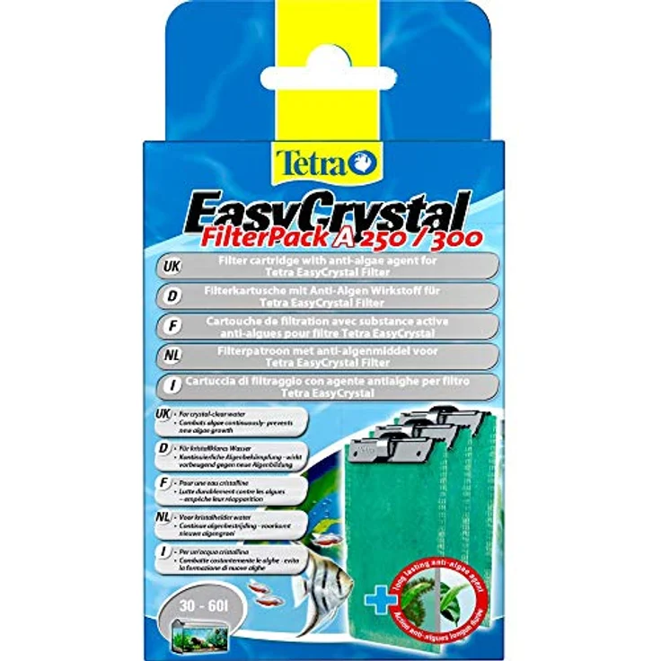 Tetra EasyCrystal Filter Pack 60l A250-300 mit AlgoStop Depot 60l – Bild 3