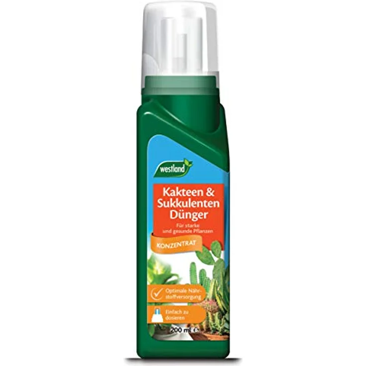 WESTLAND Kakteen und Sukkulenten Dünger, 200 ml – Bild 2