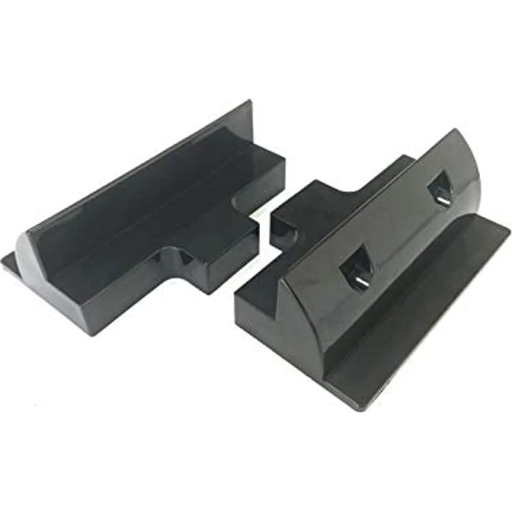 enjoy solar Solarmodul Halterung Haltespoiler Dachführung, ABS Haltespoiler 180mm in Schwarz/Weiß, geeignet für Wohnmobile und Boote, UV-beständig und witterungsbeständig – Bild 1