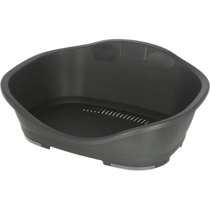 Kerbl Tierbett Kunststoffbett Sleepers 80,5 cm x 49 cm 80331 mit Lüftungslöchern und Antirutschfüßen