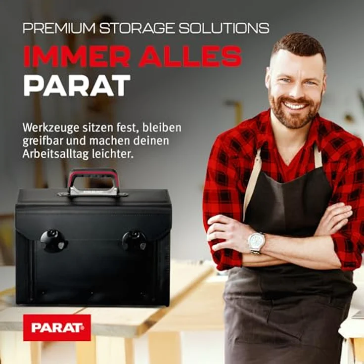 Parat Werkzeugtasche Top-Line 415 x 165 x 275 mm, 14.000-581 (Ohne Inhalt) – Bild 3
