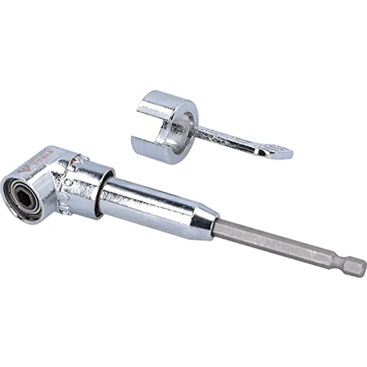 Brilliant Tools BT053001 Winkel-Bithalter, 105° abgewinkelt, magnetisch, Chrom-Vanadium-Stahl, 14 cm Länge – Bild 11