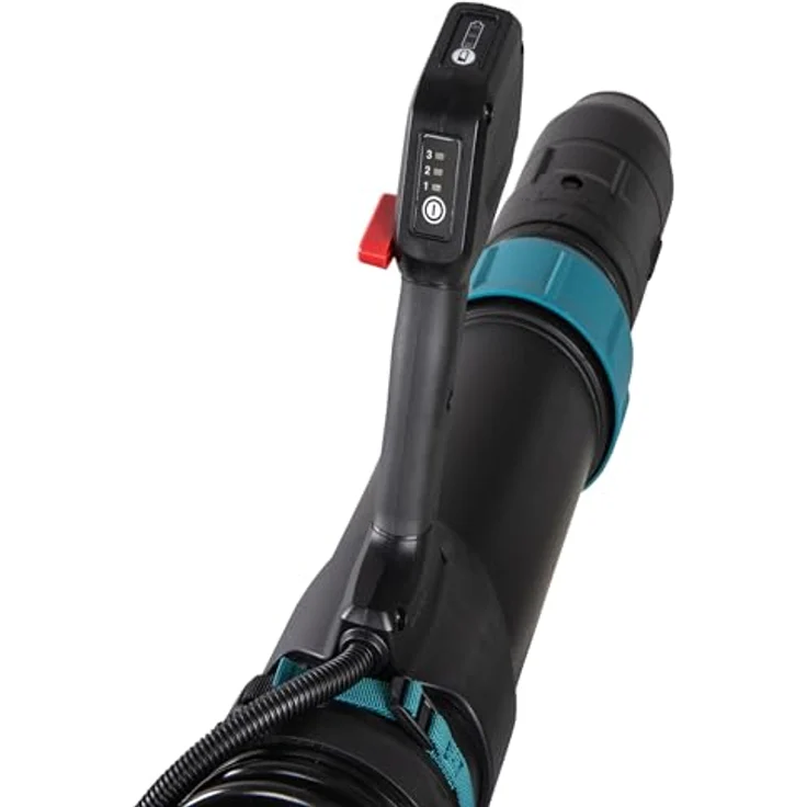 Makita UB004CZ, akkubetriebener Laubbläser mit 80,7 m/s Blasgeschwindigkeit und 25 N Blaskraft – Bild 5