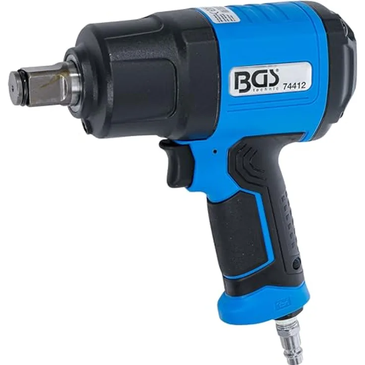 BGS 74412 Druckluft-Schlagschrauber 20 mm (3/4") 1650 Nm, kompakt und kraftvoll, in schwarz
