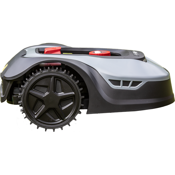 Scheppach Mähroboter RLM500W bis zu 400 qm² | 18cm Schnittbreite | 20-60 mm Schnitthöhe | Regensensor | WiFi & BT | App gesteuert | 35% Steigung | inkl. Station, 9 Messer, 100m Kabel & 130 Bodenhaken – Bild 6