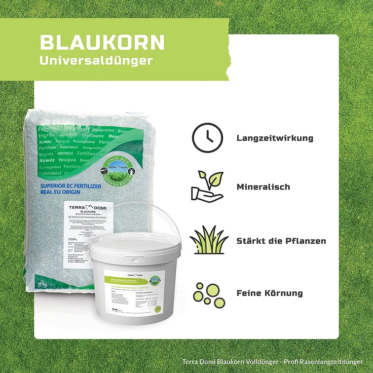 TerraDomi Volldünger Blaukorn Classic 8-8-8, 10kg – Bild 2