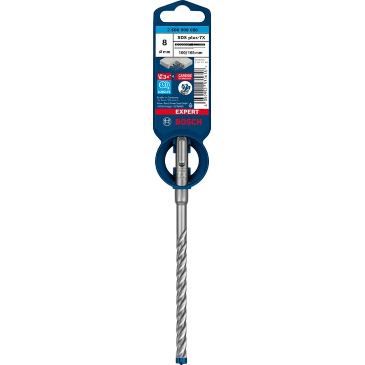 Bosch Professional Expert SDS plus-7X Hammerbohrer, 8 x 100 x 165 mm – Bild 1
