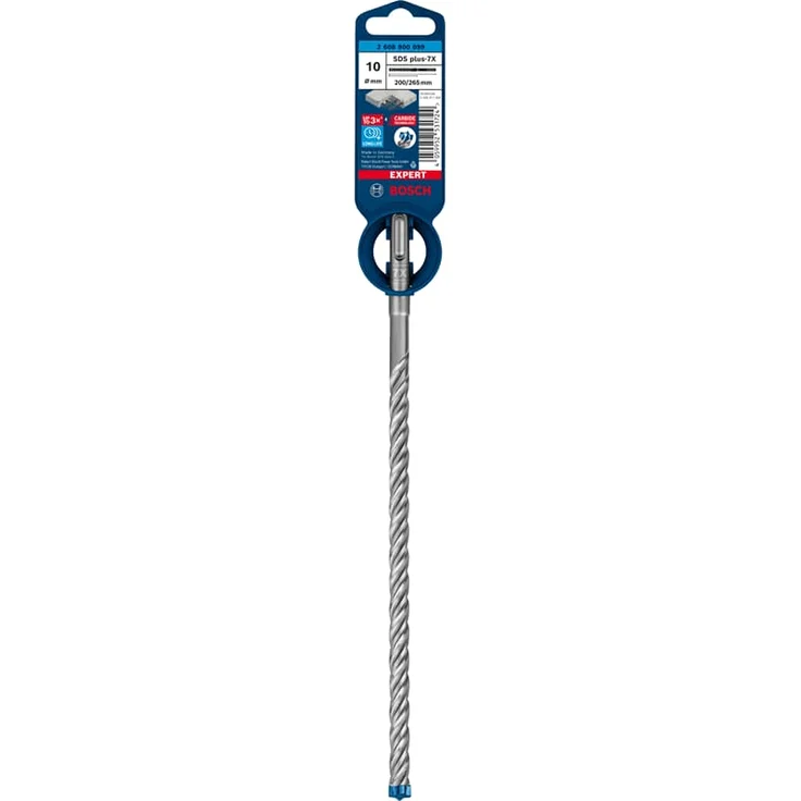 Bosch Professional Expert SDS plus-7X Hammerbohrer, 10 x 200 x 265 mm – Bild 1