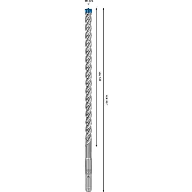 Bosch Professional Expert SDS plus-7X Hammerbohrer, 10 x 200 x 265 mm – Bild 3