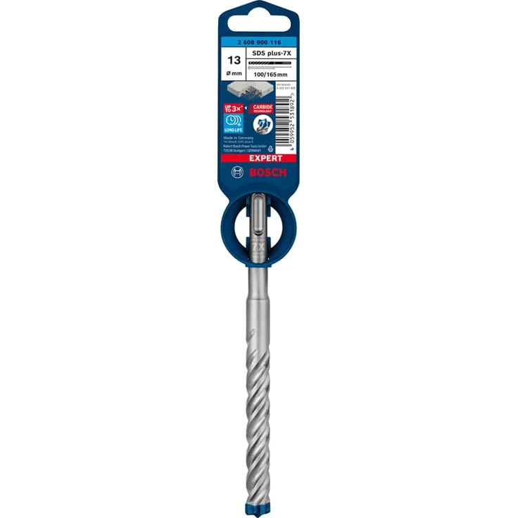 Bosch Professional Expert SDS plus-7X Hammerbohrer, 13 x 100 x 165 mm – Bild 1