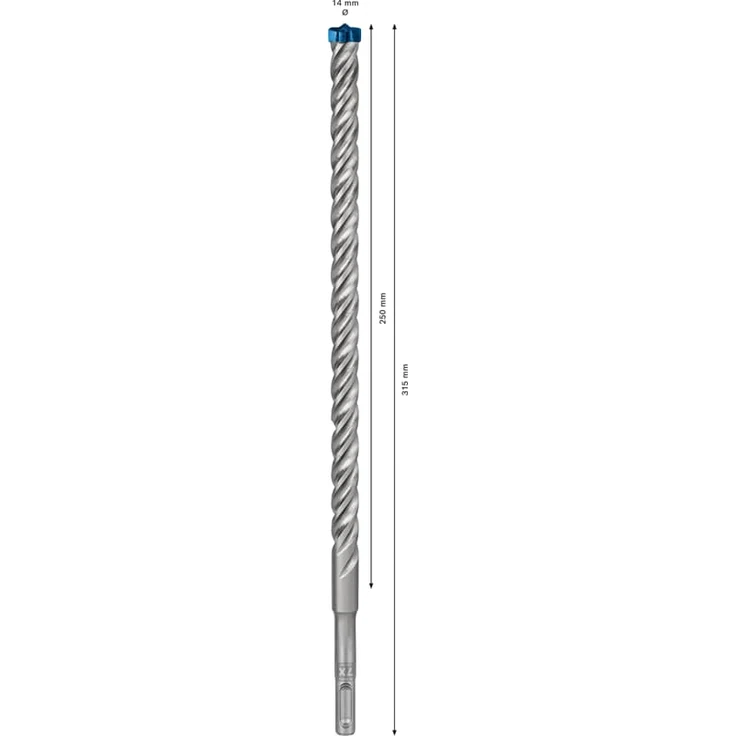 Bosch Professional Expert SDS plus-7X Hammerbohrer, 14 x 250 x 315 mm – Bild 3