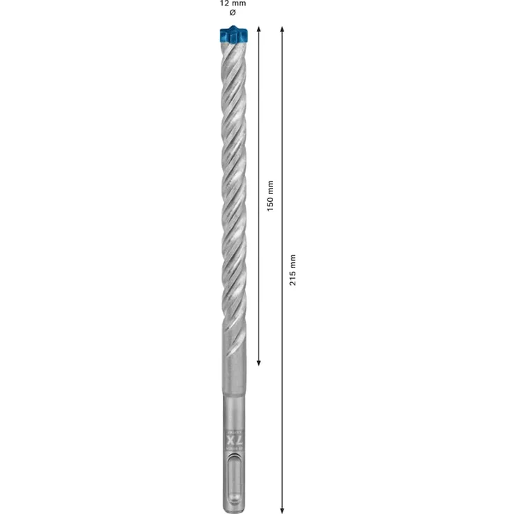 Bosch Professional Expert SDS plus-7X Hammerbohrer, 12 x 150 x 215 mm – Bild 3
