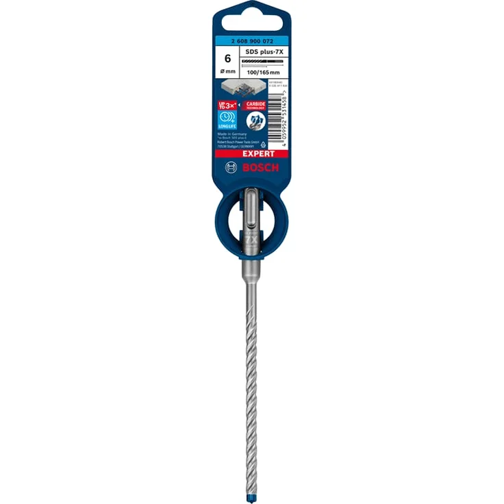 Bosch Professional Expert SDS plus-7X Hammerbohrer, 6 x 100 x 165 mm - Preisvergleich – Bild 1