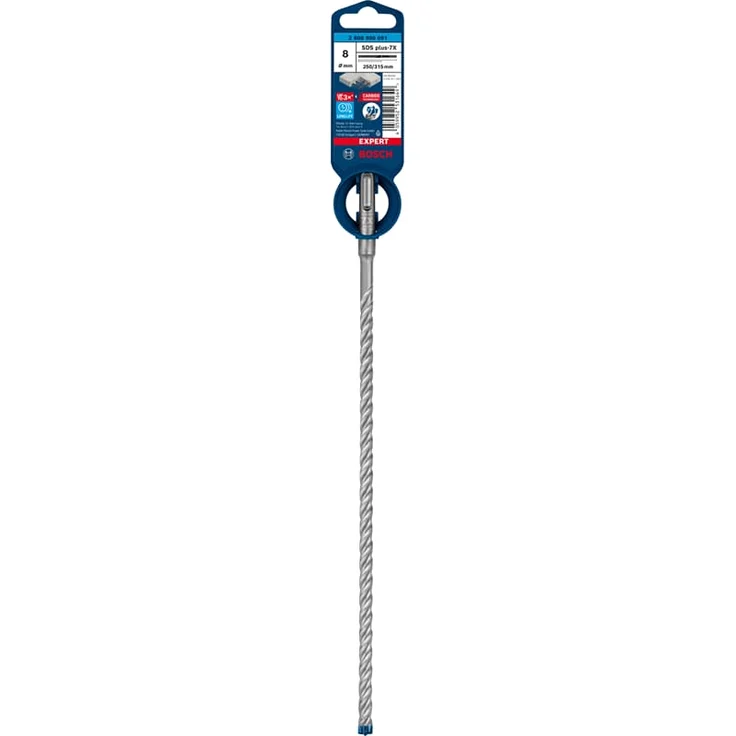 Bosch Professional Expert SDS plus-7X Hammerbohrer, 8 x 250 x 315 mm – Bild 1