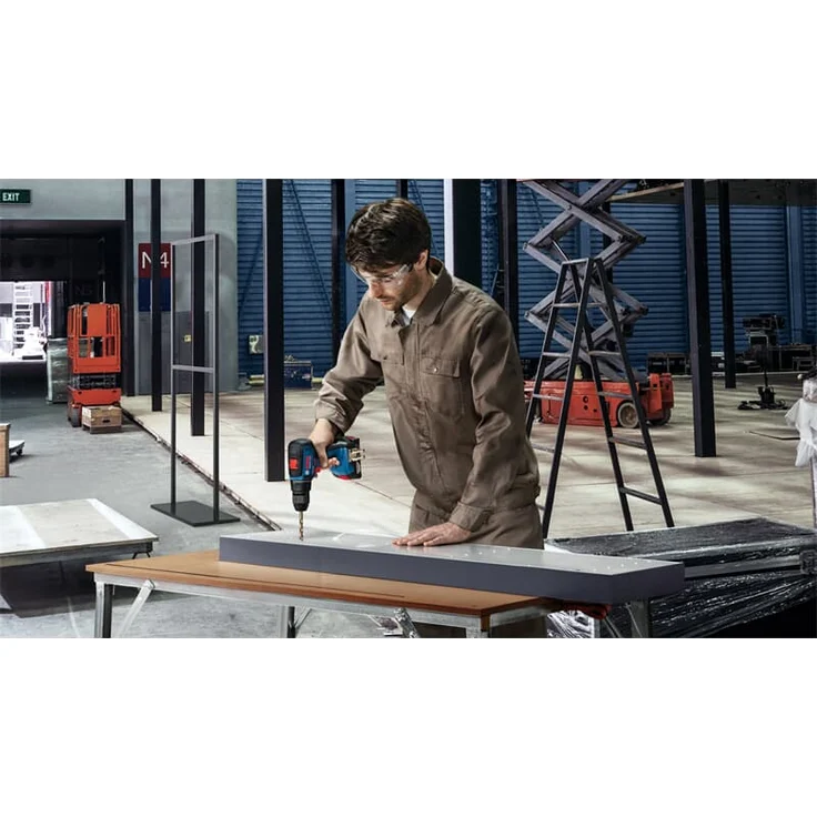 Bosch Professional Akku-Bohrschrauber GSR 18V-55 mit 2 x 4,0 Ah-Li-Ion-Akku, austauschbarer Akku – Bild 9