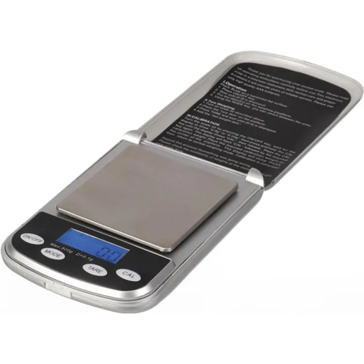 präzisionswaage digital 11,8 cm ABS-SA grau