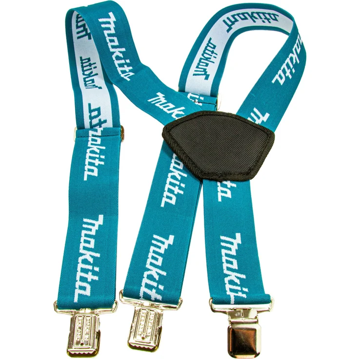 Makita Universal Hosenträger mit Clips 740 - 1300 mm blau, weiß ( E-05402 ) – Bild 3