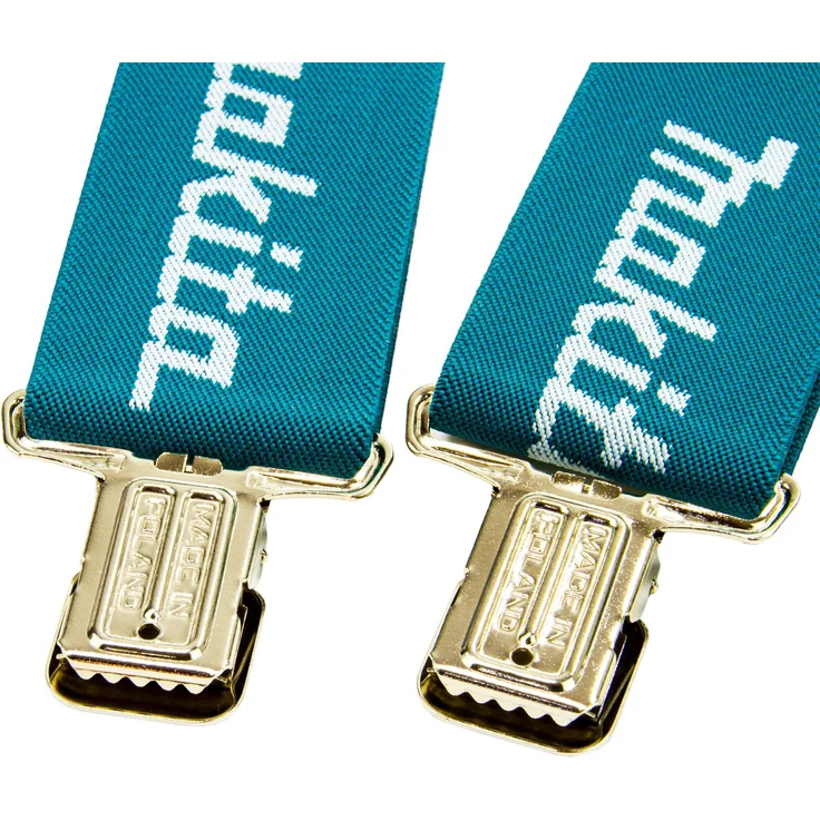 Makita Universal Hosenträger mit Clips 740 - 1300 mm blau, weiß ( E-05402 ) – Bild 6