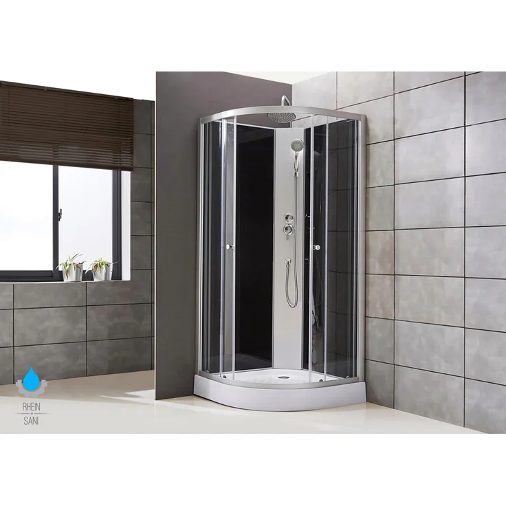 Komplettdusche Fertigdusche Duschkabine Komplettkabine 90x90 Duschtempel NEU – Bild 1