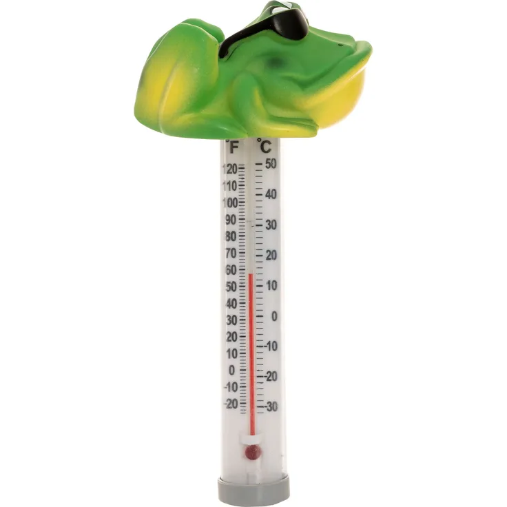 Frosch Pool Schwimmthermometer mit lustigem Tiermotiv