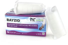 BAYZID Flockkartusche für Pools (4 x 1 kg)