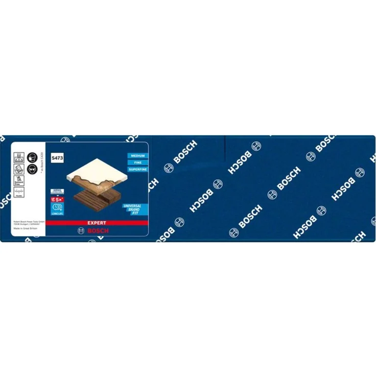Bosch Schleifschwamm Expert Flex S473 L98xB120mm mittel Flex Schleifpad – Bild 1