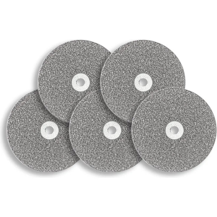 Diamant-Schleifscheiben für Wolframschleifer 25 mm 5er Set