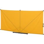 Ben Sichtschutz gelb Stahl anth-Polyester gelb