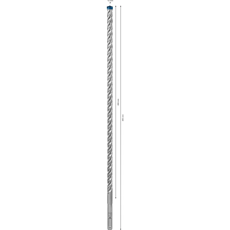 Bosch Professional Hammerbohrer Expert SDS-7X Ø 12 mm Arbeits-L.400 mm L.465 mm SDS-Plus – Bild 3