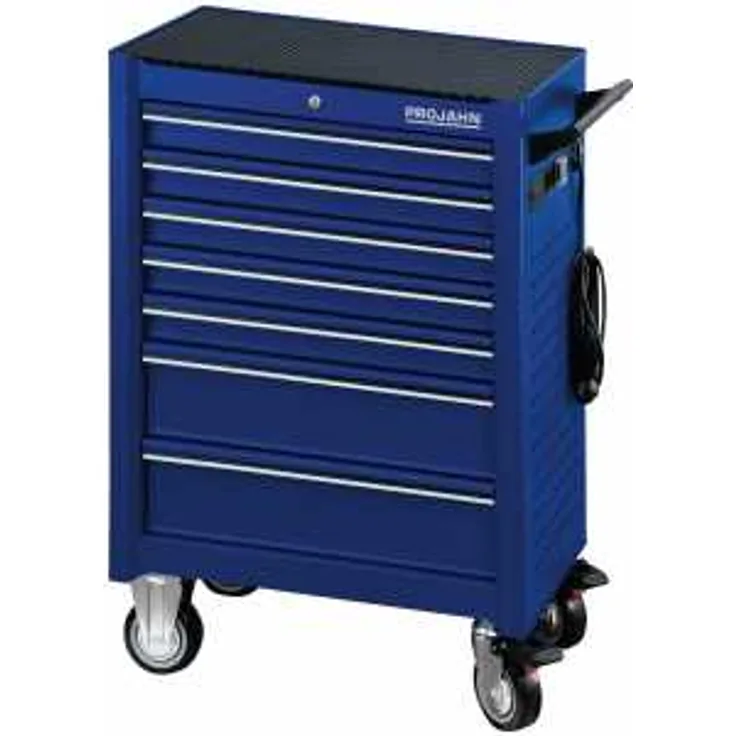 PROJAHN Werkstattwagen UNIVERSE, Blau, bestückt 320tlg, 7 Schubladen, PR6501-541