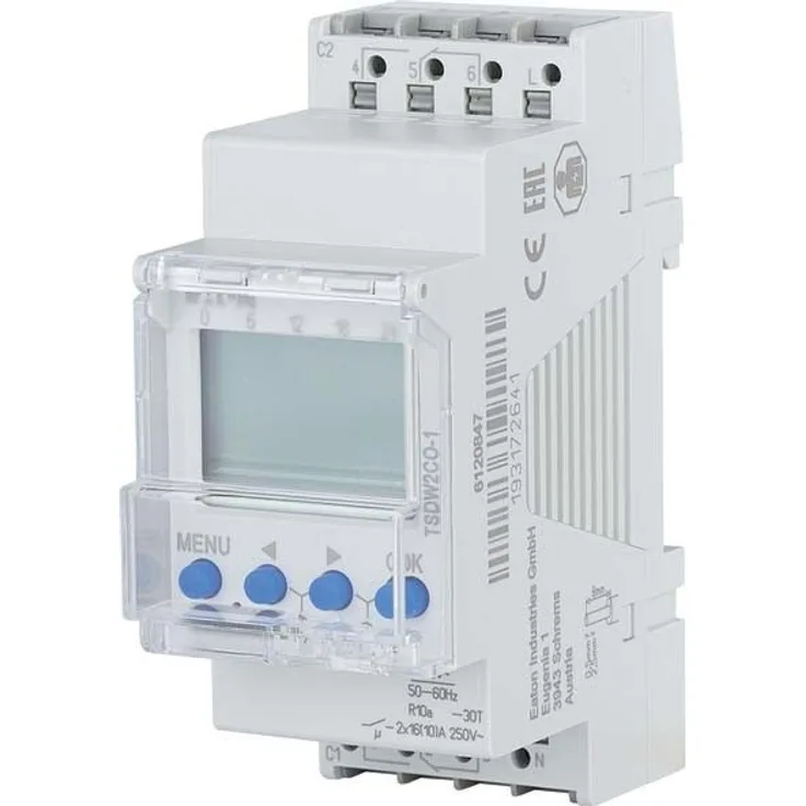 EATON Digitale Zeitschaltuhr TSDW2CO-1