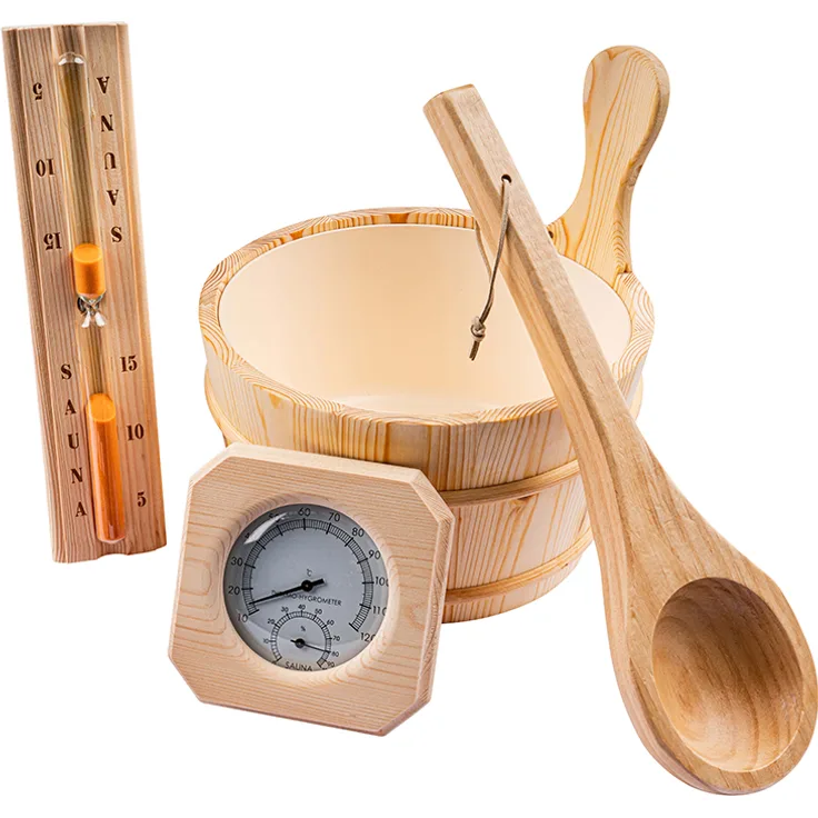 HOME DELUXE Saunazubehör 5 tlg. - Q - Preisvergleich