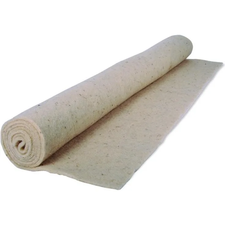 NOOR Schutzmatte aus Schafwolle Unkraut & Winterschutz ca. Größe 50 x 150 cm Farbe naturweiß
