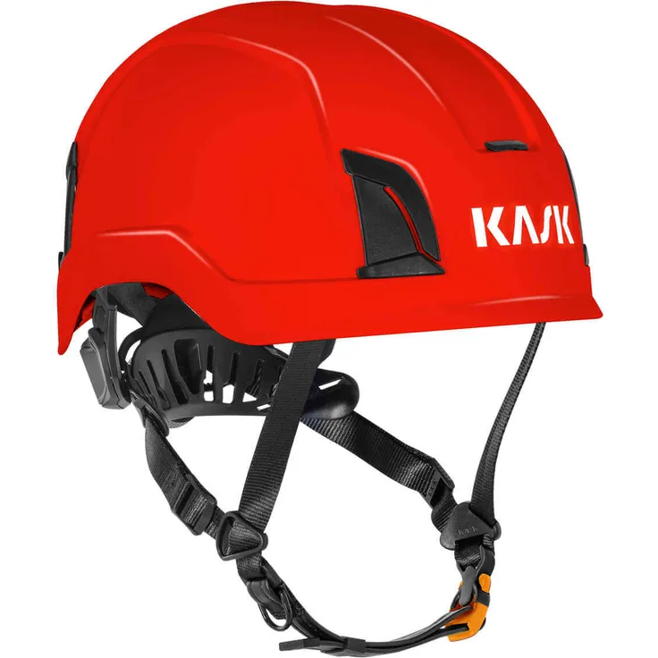 KASK Schutzhelm ZENITH X, Bauhelm, Kletterhelm, Arbeitshelm, Drehrad, EN397, EN50365, EN12492 Farbe:rot