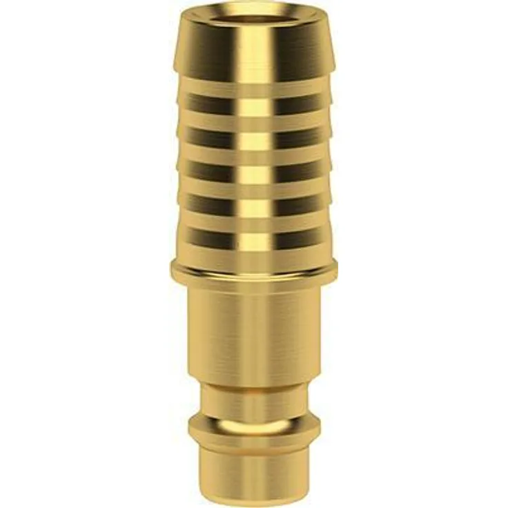Stecktülle für Kupplung NW 7,2mm, Messing, Serie ES, Tülle 6 LÜDECKE