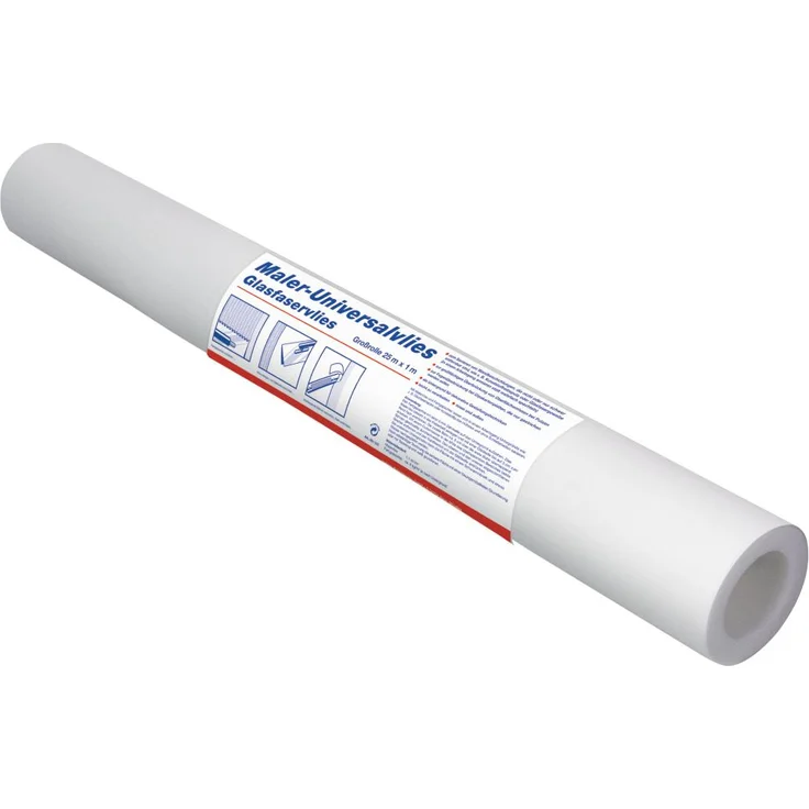 Decotric Maler-Universalvlies, Glasfaservlies, Großrolle 25 m