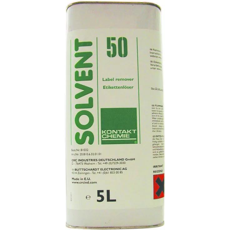 CRC CRC KOC SOLVENT 50 Etikettennlöser 5L (Etikettenlöser Wartungsprodukte Solvent)
