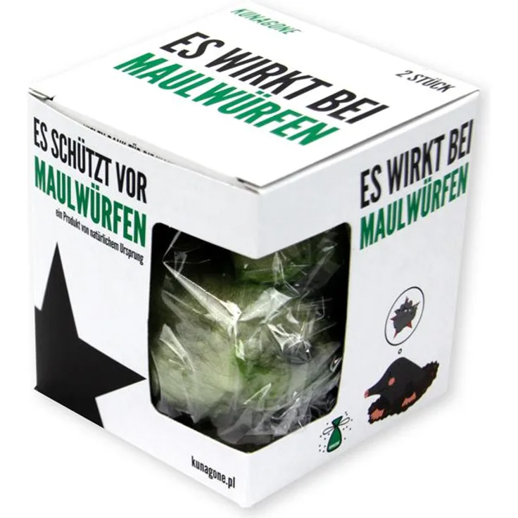 Maulwurfabwehr aus Tierhaaren 2er Pack