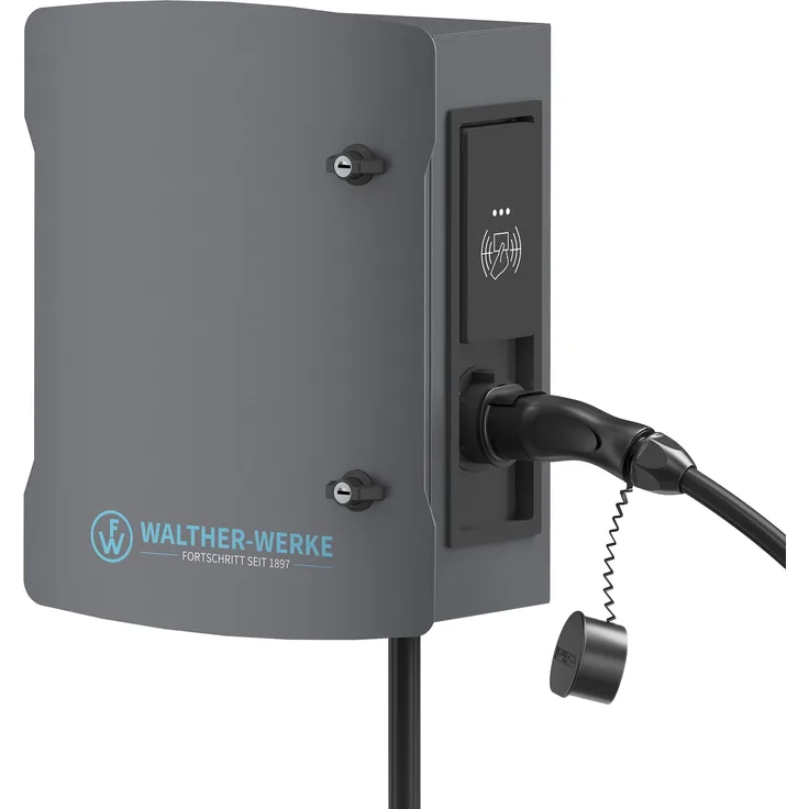 Walther Wallbox smartEVO 22 max.22kW+PLCISO15118, Elektroauto Ladestation (Typ 2, 22 kW)